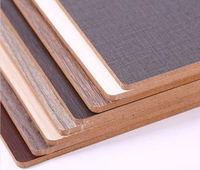 La mélamine stratifiée par couleur adaptée aux besoins du client a fait face aux meubles de panneau de la feuille de MDF HDF 3mm-18mm épaisseur 1220x2440 taille de la Chine