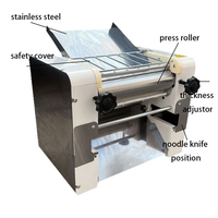 Machine à étaler la pâte de table pour cuisine commerciale, idéale pour les restaurants et les boulangeries de baozi