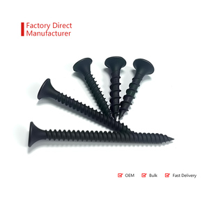 ZHENXIANG Fabrik Gipskartonschrauben 25mm Trompetenkopf Schwarz Phosphatiert MDF Selbstschneidende Trockenbauschrauben - Product Image 2