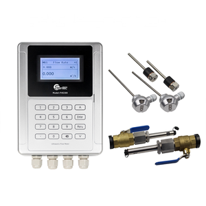 เครื่องวัดอัตราการไหลแบบอัลตราโซนิกชนิดหนีบติดผนัง/แบบแทรกของ SENTEC พร้อมจอแสดงผลดิจิตอล ความแม่นยำสูง ไม่รุกรานต่อกระบวนการผลิต - Product Image 4