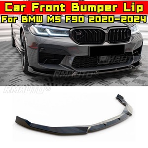 สำหรับ BMW M5 F90 2020-2024 ชุดแต่งกันชนหน้ารถยนต์ ลิปสปลิตเตอร์ ดิฟฟิวเซอร์ ชุดแต่งตัวถังรถยนต์ ฝาครอบป้องกันกันชน อุปกรณ์ตกแต่งรถยนต์ - Product Image 1