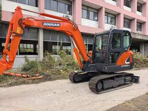 Excavatrice sur chenilles DX60 d'occasion avec moteur et engin, capacité de la benne de 0,53 m, garantie d'un an, prix bas - Product Image 3