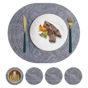 Manteles Individuales de Cuero Ecológicos al por Mayor, Estilo Nórdico Minimalista, de Alta Gama, Resistentes al Calor y Anti-Quemaduras, Reutilizables, YC-0019 Scandi - Product Image 6