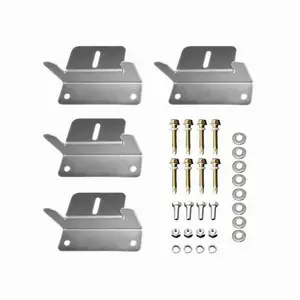 Custom Hardware Stamping Parts Metal Stainless Steel Z Bracket Sheet Metal Bending Parts