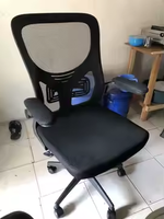 Chaise de Bureau Informatique Confortable et Ergonomique pour la Maison, le Bureau, la Salle de Conférence, les Étudiants – Chaise à Dossier Pivotante