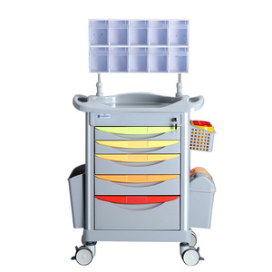 Customized ABS hospital anesthesia <b>cart</b>, infusion <b>cart</b>, medical emergency <b>cart</b>, handcart, instrument <b>cart</b>, <b>tool</b> <b>cart</b>, surgical - Product Image 1