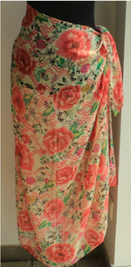 Nouveau style insulaires du pacifique batik coton plage paréo - Product Image 3