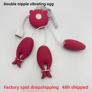 Vibrateur de luxe en silicone pour pinces à tétons, jouet sexuel pour couple, punition, plaisir sexy, jouets sexuels pour adultes, orgasme féminin, SM, en boîte - Product Image 6