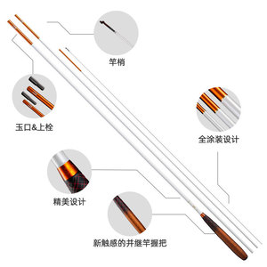 Daiwa Hera T Parallel Rod 4M 2 Sections Medium Fast Action Carbon Fiber Crucian Carp <b>Fishing</b> Rod <b>Float</b> <b>Fishing</b> Taiwan Use - Product Image 1