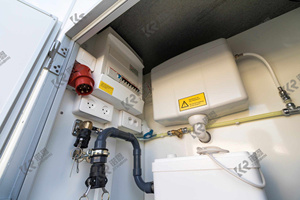 Rimorchi Bagno Mobili Portatili con Ruote, Camion Servizi Igienici per Esterni, Doccia da Campeggio, Necessità di Toilette per Impianti Sportivi all'Aperto - Product Image 5