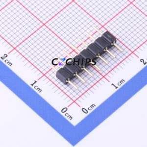 MH254V-11-07-1000 Pin Header Through hole Component (THT),P=2.54mm Connector 1x7P 2.54mm Round Pin Through Hole - Product Image 1