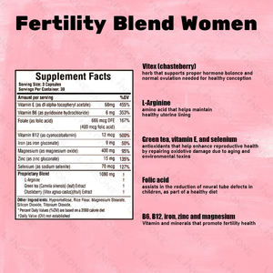 男性の不妊サプリメント膣プロバイオティクスピルブースターカプセルホルモンバランス女性のための妊娠サプリメント増加 - Product Image 2