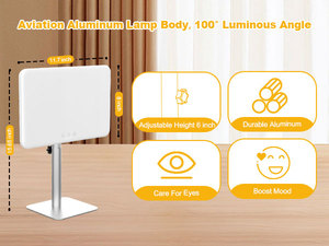Lampada per Fototerapia LED Portatile 10000 Lux, Luce Diurna Regolabile per SAD, Ecologica per Uso Domestico e Esterno - Product Image 3