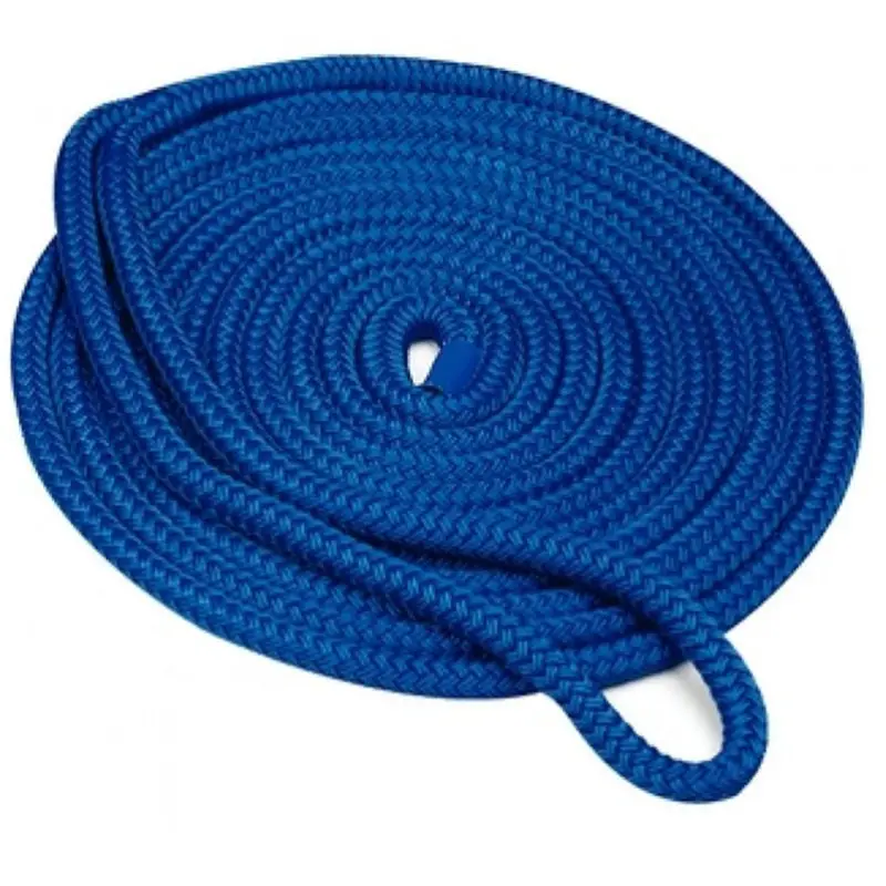 Dock rope12mm, 1/2 ''* 20 ', כפול קלוע ניילון dock קווים