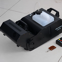 Máquina de Humo Multiángulo de 1200W con Alcance de Pulverización de 12M, Control Remoto DMX y Temporizador de Triple Control