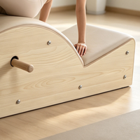 Chaise Wunda professionnelle en bois d'érable pour yoga et Pilates, équipement d'exercice de correction vertébrale pour usage en studio