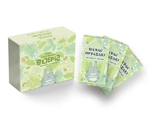 Nueva Tarjeta Coleccionable de Anime de Hayao Animation Healing Journey, <span class=keywords><strong>Chihiro</strong></span> y <span class=keywords><strong>Totoro</strong></span>, Ciudad en el Cielo, Juego de Cartas Coleccionables CGG, Anime Studio Ghibli - Product Image 5