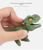 Juguete de dinosaurio articulado con movimiento rápido, simulación de huevo de dragón, modelo de dinosaurio para niños, juguete de vendedor callejero