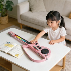 Guitare sans cordes multifonctionnelle directe d'usine, guitare sans cordes pour enfants, instrument de musique unique, expériences d'apprentissage - Product Image 2