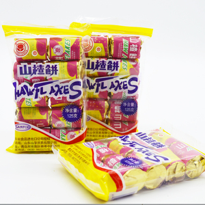 Postre chino saludable Mini Haw Flake Candy Semi-suave horneado con <span class=keywords><strong>sabor</strong></span> agrio único Bocadillos <span class=keywords><strong>de</strong></span> confitería infantil Contenido <span class=keywords><strong>de</strong></span> azúcar - Product Image 2