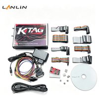 Programador de ECU KTAG Rojo, Versión EU V7.020 V2.25, PCB Rojo, Puntos Ilimitados, Compatible con Conexión en Línea para Autos y Camiones