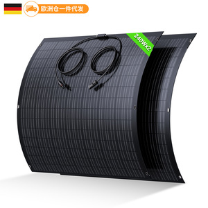 Panneau solaire flexible Lionshee 240Wx2 monocristallin en silicium, étanche IP67 pour utilisation en extérieur - Product Image 5