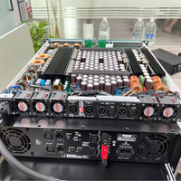 Amplificateur de puissance numérique professionnel 2x4200W, classe D, prenant en charge les charges 8Ω, 4Ω et 2Ω, adapté aux systèmes de sonorisation stéréo Line Array.