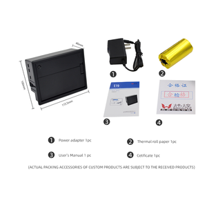 WH-E19 80mm for <strong>USB</strong> Mini Embedded Kiosk Thermal Receipt <strong>Printer</strong> Black and White in Stock - Product Image 6
