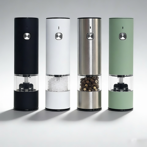 Factory USB Rechargeable Handheld <b>Pepper</b> Shaker Stainless Steel Coarse Mill BSCI Audited Wholesaler - Product Image 1