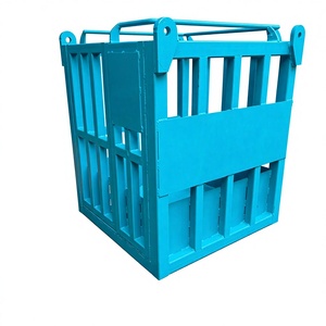 Panier de levage, panier de levage à main pour travaux en hauteur pour l'ingénierie de construction. Prise en charge des tailles et des couleurs personnalisées - Product Image 1