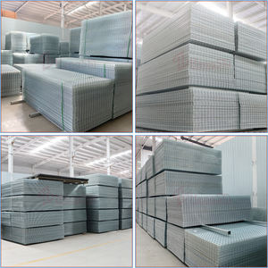 אלקטרו חם טבל מגולוון מרותך רשת תיל מרותכת לוחות גדר רשת עבור יישומים בנייה - Product Image 5