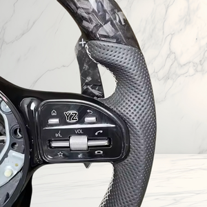 <span class=keywords><strong>Volant</strong></span> intelligent YZ en fibre de carbone forgée pour Mercedes Benz CLA GLA CLS W176 W177 C118 A200 A220 <span class=keywords><strong>A35</strong></span> CLA250 CLA45 CLE - Product Image 4