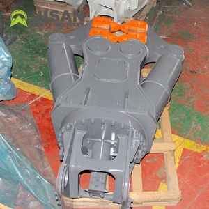 Hydraulischer Pulver isierer mit breiterem Backen baumaschinen teil Bagger Beton pulver isierer Abbruch maschine