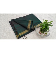 Saree Sutra Katun Maheshwari Garbh Reshmi yang Elegan dan Lembut, Saree Desainer Tradisional untuk Wanita, Cocok untuk Sehari-hari dan Perayaan