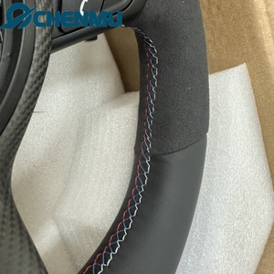 Volante de Fibra de Carbono y Cuero Nappa para <span class=keywords><strong>BMW</strong></span> F30 F10 F15 F36 F01 F20 F22 F25 F31 F32 M3 M4 M5 M6 X1 X2 X3 X4 X5 <span class=keywords><strong>X6</strong></span> - Product Image 6