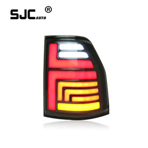 Luces traseras de coche SJC para <span class=keywords><strong>Mitsubishi</strong></span> Pajero <span class=keywords><strong>Montero</strong></span> V93 V97 2006 - 2020 funcionamiento trasero + señal de giro + marcha atrás + freno - Product Image 2