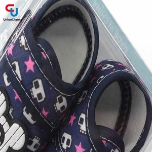 First Walker Toddler Baby Girls Cotton Sequin Infant Kids scarpe con suola morbida scarpe da bambino inferiori - Product Image 3