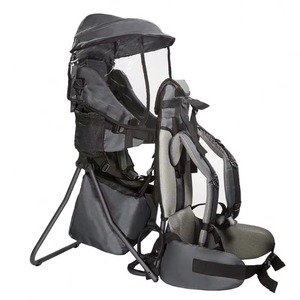 Échantillon gratuit : Sac à dos porte-bébé ergonomique et imperméable pour les voyages en plein air avec housse de pluie - Product Image 4