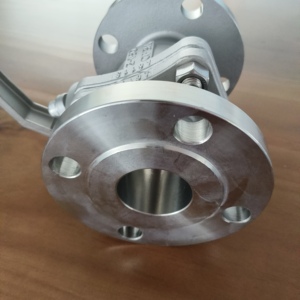 Aomite DN50 bóng van thép không gỉ 316L Van điều khiển ANSI 150lb 2 "cf3m mặt bích bóng van - Product Image 5