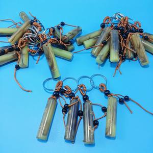 Porte-clés pendentif zodiacal cylindrique imitation corne de taureau, ornement de clé, accessoire zodiacal, vente en gros à 1 et 2 yuans - Product Image 4