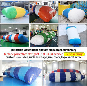 Saut Oreiller Lac Jeu PVC Gonflable Catapulte Sports Nautiques Le <span class=keywords><strong>Blob</strong></span> À Vendre - Product Image 5