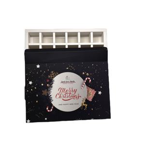 Boîte cadeau en papier <span class=keywords><strong>de</strong></span> <span class=keywords><strong>Noël</strong></span>, boîte <span class=keywords><strong>de</strong></span> calendrier <span class=keywords><strong>de</strong></span> l'avent pour l'emballage <span class=keywords><strong>de</strong></span> biscuits et <span class=keywords><strong>de</strong></span> <span class=keywords><strong>chocolats</strong></span> - Product Image 2