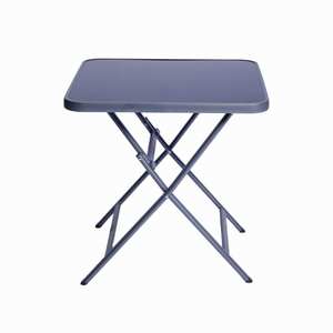 Mesa de jardín ajustable exterior plegable portátil de lujo, muebles de exterior para barbacoa de Metal, mesa de jardín plegable de aluminio - Product Image 4