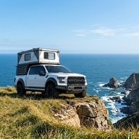 Barraca de Teto Rígida para Caminhonete: Barraca Pop-up de Grande Espaço para Viagem