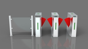 Barrière à battants tourniquet pour métro en acier inoxydable 304, protection IP68, fonction anti-entrée clandestine pour zones à fort trafic - Product Image 4