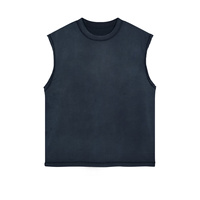 Vente en gros Hommes Polo Coton Débardeur Logo Personnalisé Respirant Muscle Athlétique Chemise Sans Manches Fitness Équipement D'entraînement Imprimer Gym Utilisation