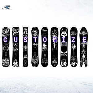 <span class=keywords><strong>Snowboard</strong></span> tout-terrain pour enfant, hybride, <span class=keywords><strong>rocker</strong></span>, camber, noyau en peuplier et hêtre, écologique, léger, durable, HRC145, bois, personnalisé - Product Image 1