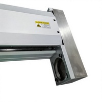 Module linéaire semi-fermé à vis sans fin, double rail de guidage, haute charge 120 kg, table coulissante linéaire de haute précision pour CNC et robotique