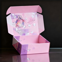 Boîte d'expédition postale de produits de beauté de conception libre écologique personnalisée Emballage postal en carton ondulé cosmétique avec logo