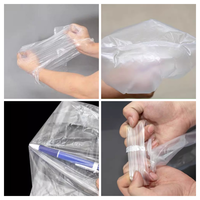 Sacs en plastique HDPE blancs en gros, sacs cabas à poignées, sacs de courses pour supermarchés, sacs alimentaires personnalisables avec poignée